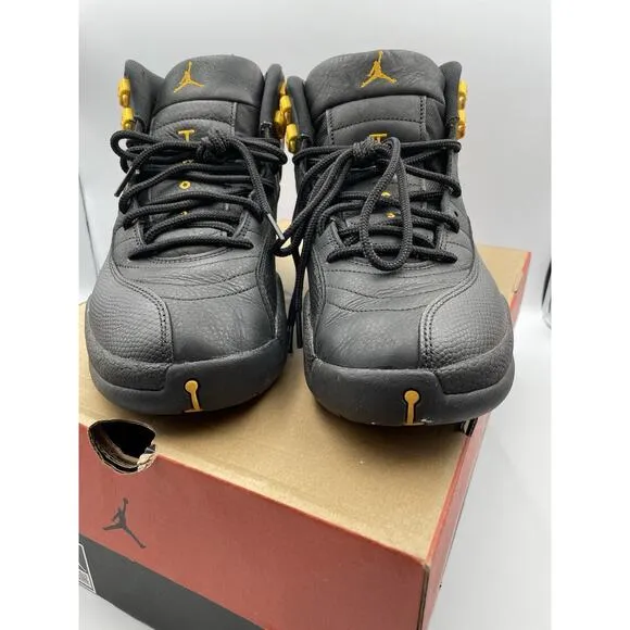 Size 11 - Jordan 12 Retro Mid Black Taxi With Box