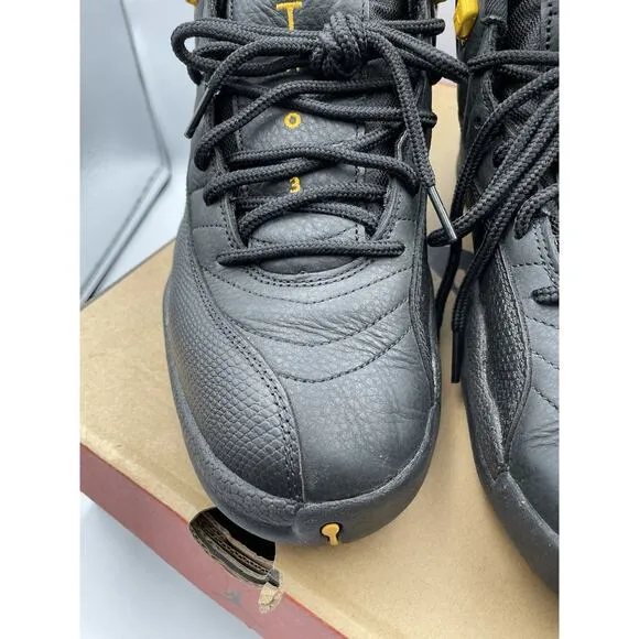 Size 11 - Jordan 12 Retro Mid Black Taxi With Box