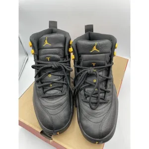 Size 11 - Jordan 12 Retro Mid Black Taxi With Box