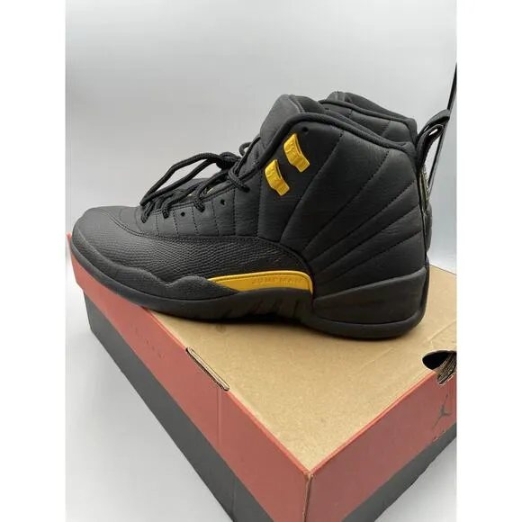 Size 11 - Jordan 12 Retro Mid Black Taxi With Box