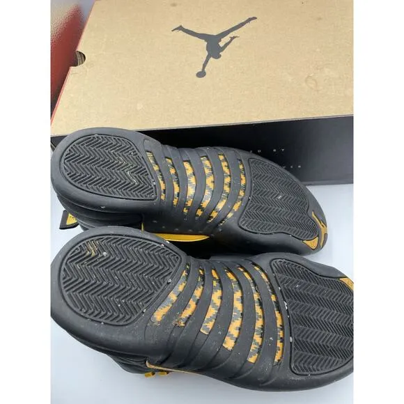 Size 11 - Jordan 12 Retro Mid Black Taxi With Box