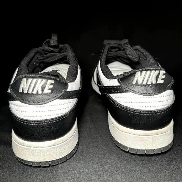 Size 13 - Nike Dunk Low Black White Men's Shoes - Ships Now