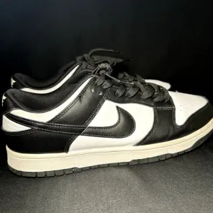 Size 13 - Nike Dunk Low Black White Men's Shoes - Ships Now