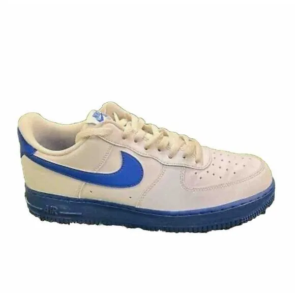 Size 14 - Nike Air Force 1 '07 Low White blue Men's‎ (101)