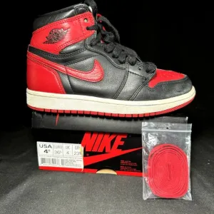 Size 4.5 - Nike Air Jordan 1 Retro High OG NRG Homage to Home 2018 Men's Shoes