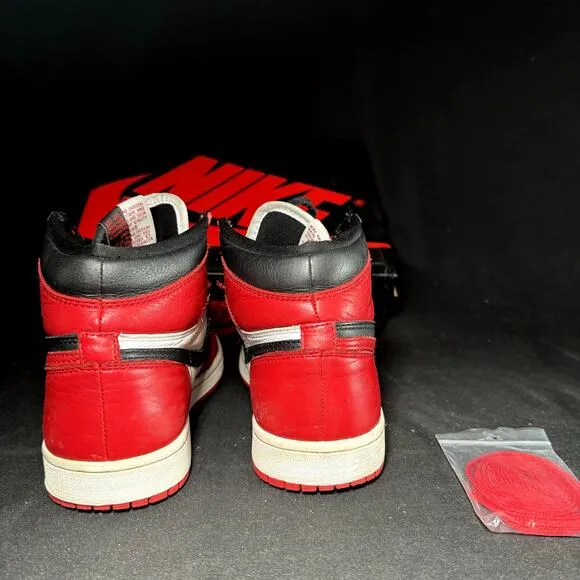 Size 4.5 - Nike Air Jordan 1 Retro High OG NRG Homage to Home 2018 Men's Shoes