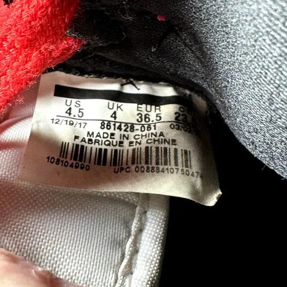 Size 4.5 - Nike Air Jordan 1 Retro High OG NRG Homage to Home 2018 Men's Shoes