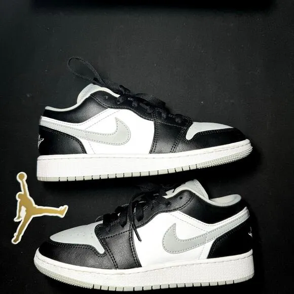 Size 5.5 - Nike Air Jordan 1 Low GS Smoke Grey 2020 Shoes