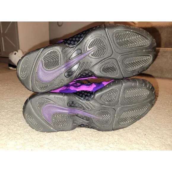 Size 5.5y (GS) - Nike Little Posite Pro Mid Hyper Violet