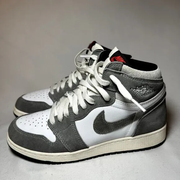 Size 6.5 - Nike Air Jordan 1 Retro High OG GS Washed Black Men's Shoes