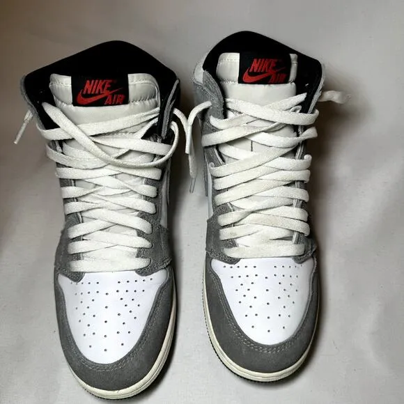 Size 6.5 - Nike Air Jordan 1 Retro High OG GS Washed Black Men's Shoes