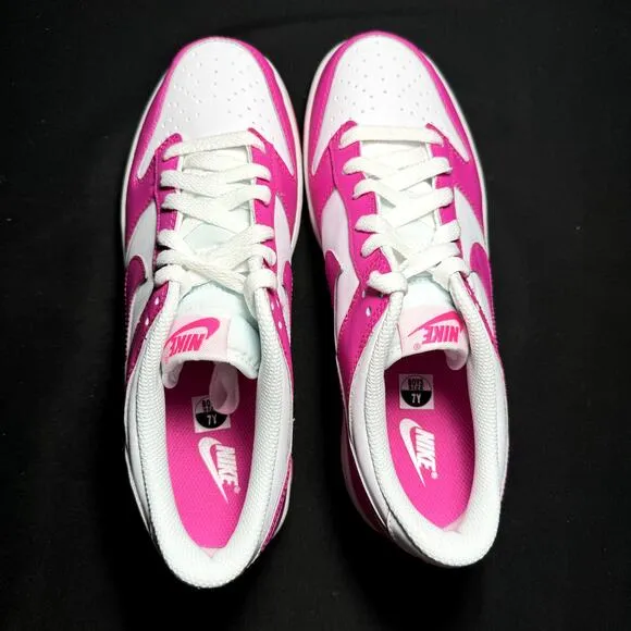 Size 7 - Nike Dunk Low GS laser Fuchsia 2023 Shoes