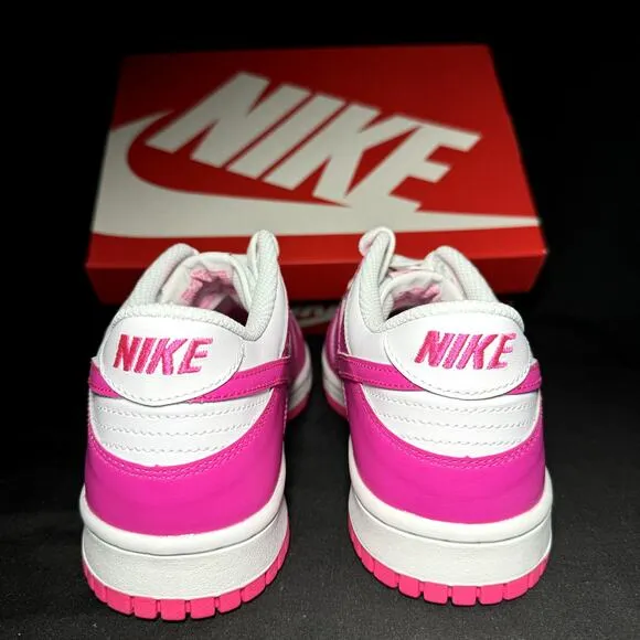 Size 7 - Nike Dunk Low GS laser Fuchsia 2023 Shoes