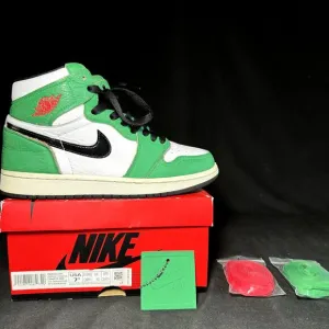 Size 7.5 - Nike Air Jordan 1 High OG Lucky Green 2020 Women's Shoes