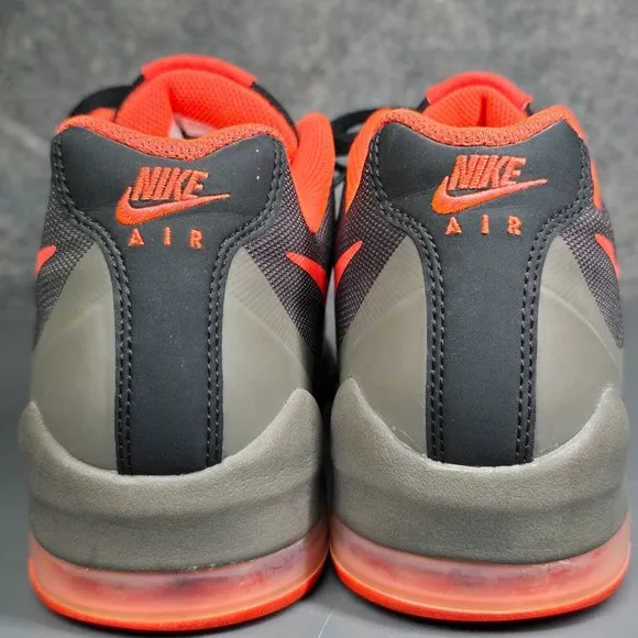 Size 8.5 - Nike‎ Air Max Invigor Men's Low Trainers Shoes Wolf Grey Orange