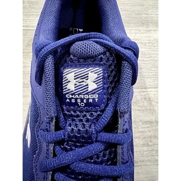 Size 8.5 Woman Under Armour‎ W Charged Assert 10 Running Shoes BLU 3026179-501