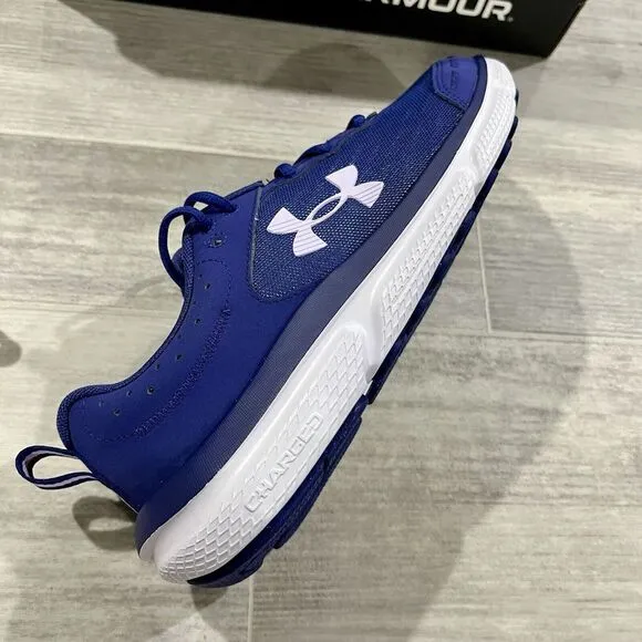 Size 8.5 Woman Under Armour‎ W Charged Assert 10 Running Shoes BLU 3026179-501