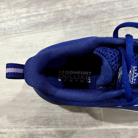 Size 8.5 Woman Under Armour‎ W Charged Assert 10 Running Shoes BLU 3026179-501