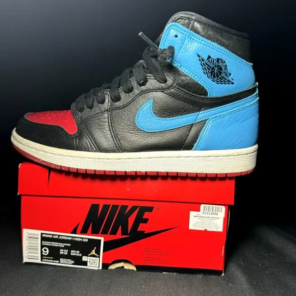 Size 9 - Wmns Nike Air Jordan 1 High OG NC to Chi Women's Shoes
