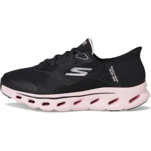 Skechers GO WALK Glide-Step 2.0 Belah Slip-Ins – Women’s Size 7 – Black &amp; Pink