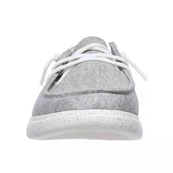 SKECHERS GRAY SKIPPER BEACH CAMP SHOES