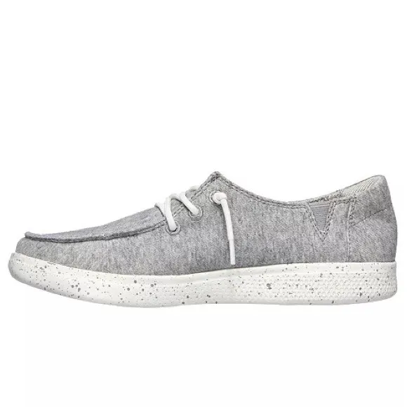 SKECHERS GRAY SKIPPER BEACH CAMP SHOES