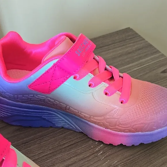 Skechers Kids' Pink and Purple Shoes. NWOT