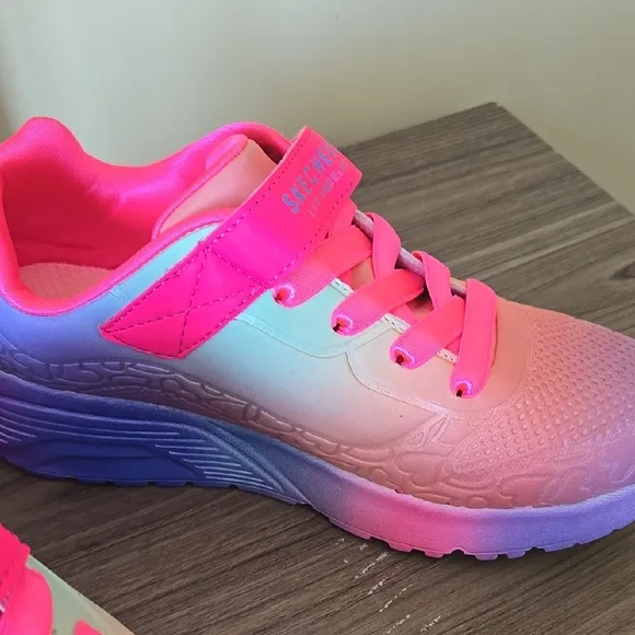 Skechers Kids' Pink and Purple Shoes. NWOT
