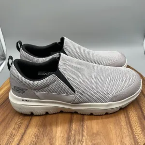 Skechers Shoes Mens Size 14 Go Walk Evolution Ultra Light Gray Walking Comfort