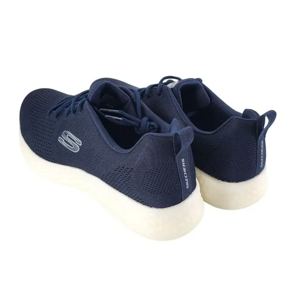 SKECHERS Sneakers Men's 9 Lite Foam Activewear Air Cooled Athletic Shoes Blue