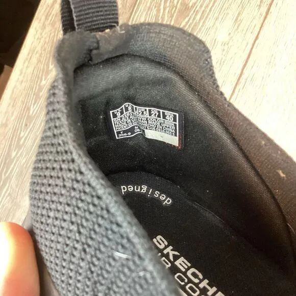 Sketchers NEW Performance Go Walk Max Men's 9 Black Work Ortholite‎ Extra Wide
