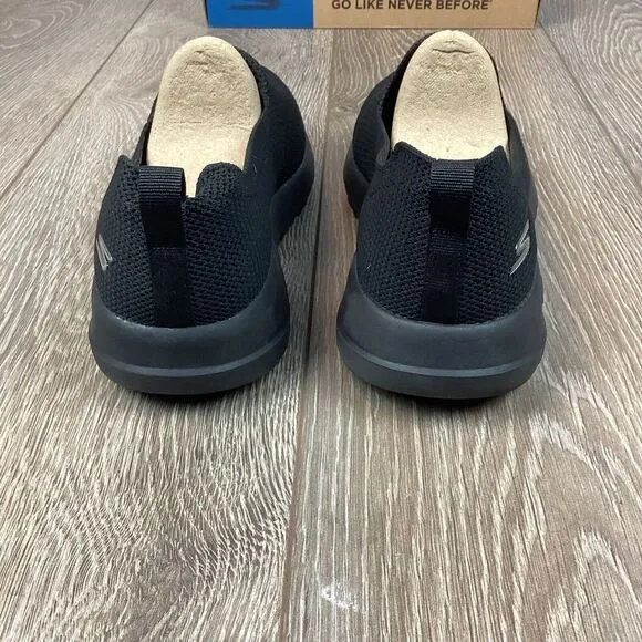 Sketchers NEW Performance Go Walk Max Men's 9 Black Work Ortholite‎ Extra Wide