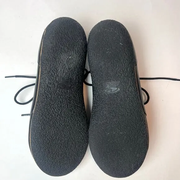 Sole District by Recork Tour Men's Black Lace Up Shoes Sz 9