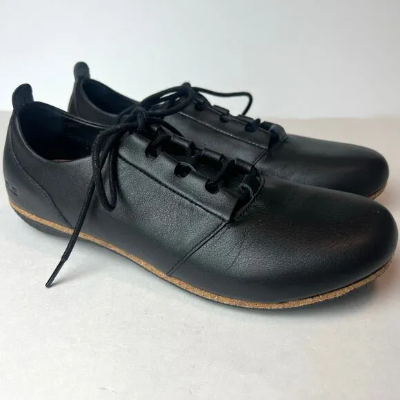 Sole District by Recork Tour Men's Black Lace Up Shoes Sz 9