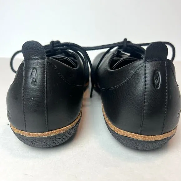 Sole District by Recork Tour Men's Black Lace Up Shoes Sz 9