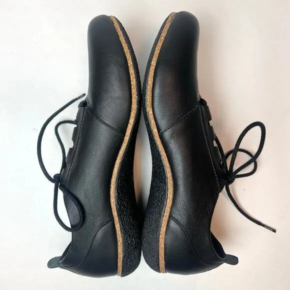 Sole District by Recork Tour Men's Black Lace Up Shoes Sz 9