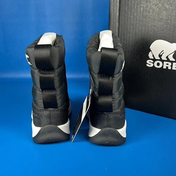 Sorel Children's Whitney II Puffy Mid Waterproof - Black - 8 - New