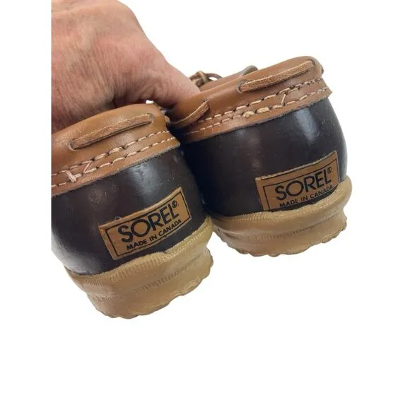 Sorel Duck Shoes Men’s Size 10 Waterproof Outdoor Rain Fishermancore Canada