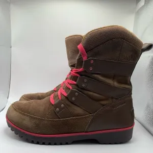 SOREL Meadows Mens Brown‎ Waterproof Laced Boots Size 7 Shoes
