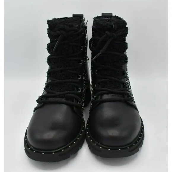 Sorel Womens Size 7.5 Lennox Lace Cozy Shearling Waterproof Winter Boots Shoes