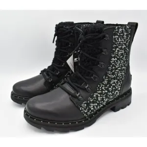 Sorel Womens Size 7.5 Lennox Lace Cozy Shearling Waterproof Winter Boots Shoes