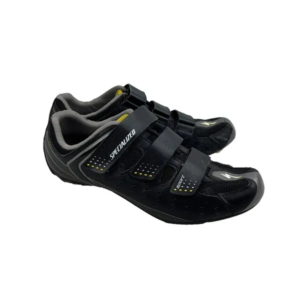 Specialized Sport Road Cycling Shoes Mens EU 44 US 10.6 Black Body Geometry
