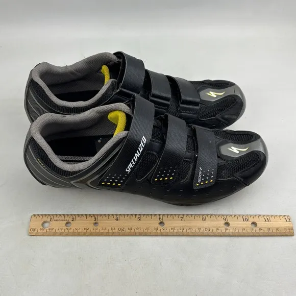 Specialized Sport Road Cycling Shoes Mens EU 44 US 10.6 Black Body Geometry