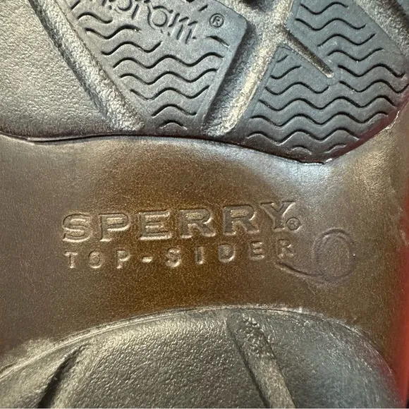 SPERRY Gold Cup Luxury Drivers, Black Leather Loafers, Men’s Size 13, EUC