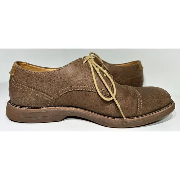 Sperry Top Sider Gold Cup Mens Sz 12M Bellingham Cap Toe Brown Shoes STS10229