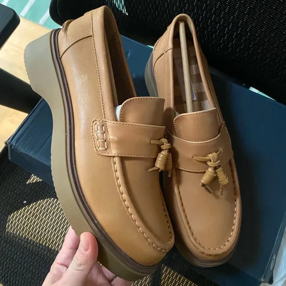 SPERRY Top Sider Leather Loafer Moccasin Shoes