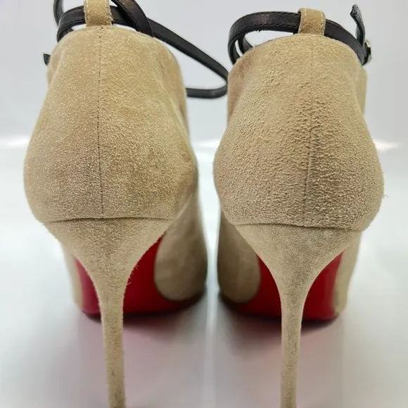 🌷❤️‍🔥SPRING SALE 🔥 FINAL PRICE🌷💥Christian Louboutin Diptic 100 Booties 35