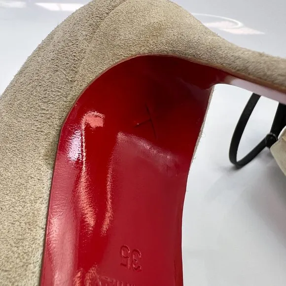 🌷❤️‍🔥SPRING SALE 🔥 FINAL PRICE🌷💥Christian Louboutin Diptic 100 Booties 35