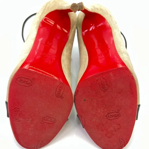 🌷❤️‍🔥SPRING SALE 🔥 FINAL PRICE🌷💥Christian Louboutin Diptic 100 Booties 35
