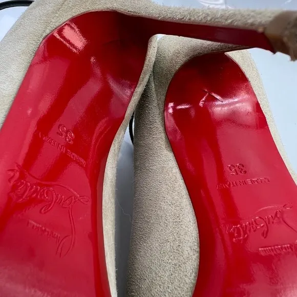 🌷❤️‍🔥SPRING SALE 🔥 FINAL PRICE🌷💥Christian Louboutin Diptic 100 Booties 35